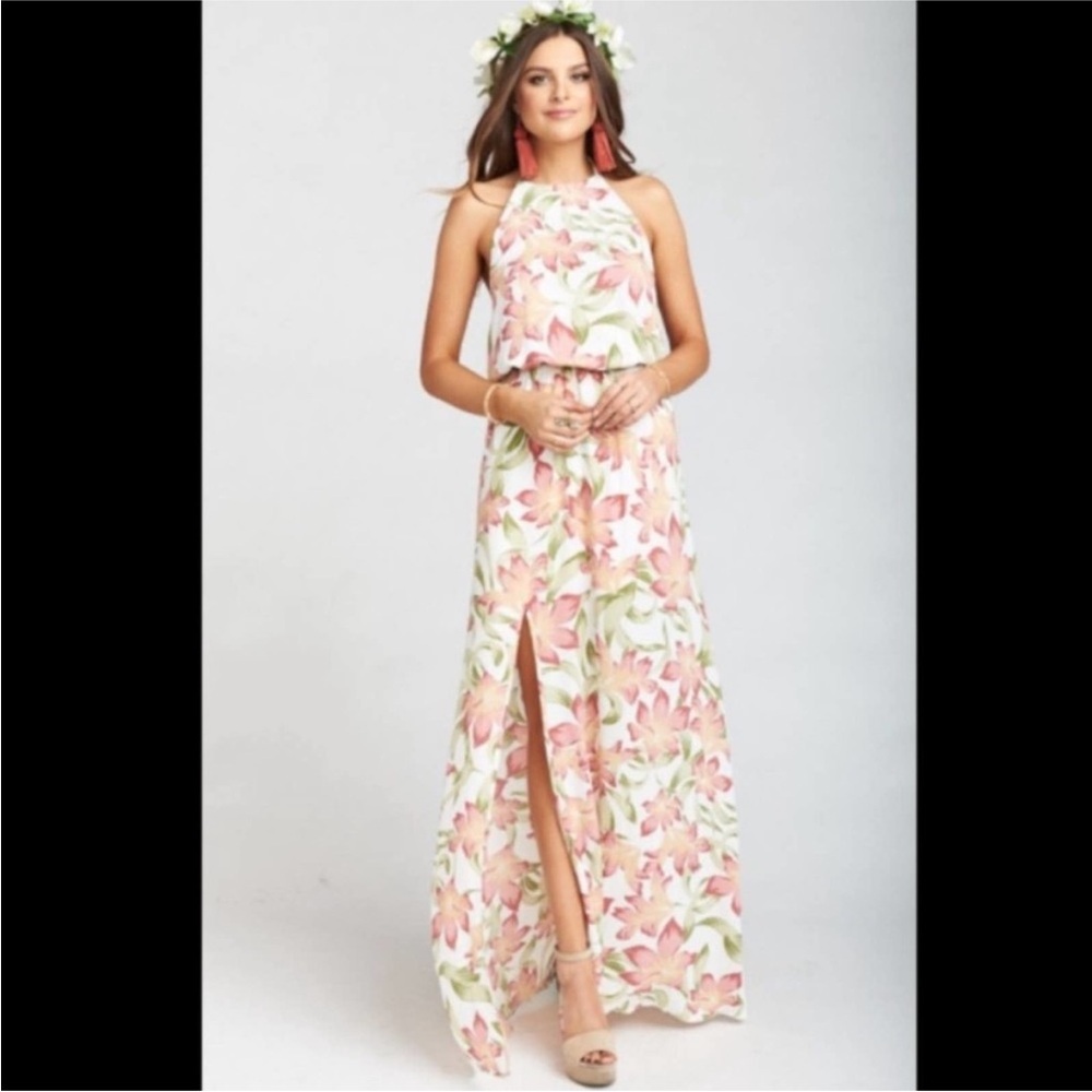 Floral Spaghetti Strap Dress